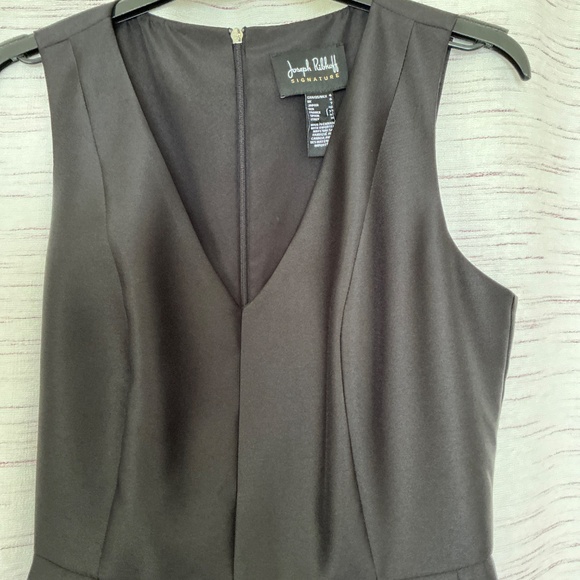 Joseph Ribkoff Woven Trill Fit and Flare Gown, Black, Size 4, NWT